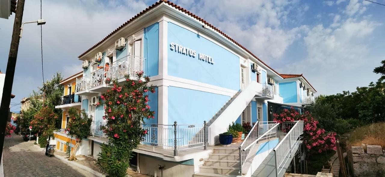 Stratos Hotel Pythagoreio Eksteriør billede